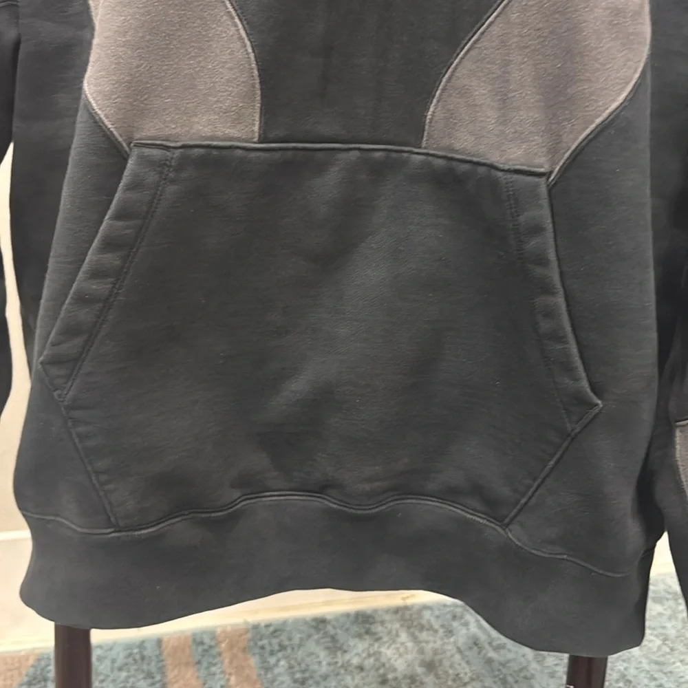 Air Jordan X Off-White Collaboration in Black Hoodie Sweatshirt.  Sz XL - Picture 10 of 16